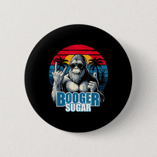 Macaron Rond 5 Cm Booger Sucre Sasquatch Funny Gorilla Bigfoot