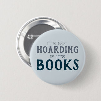 Macaron Rond 5 Cm Book Lover Funny Hoaring Livres Lecture Nerd