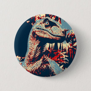 Macaron Rond 5 Cm Boton Velociraptor