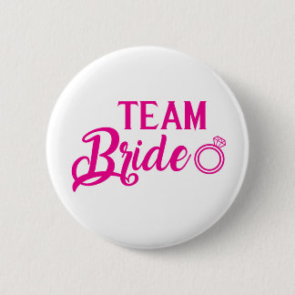 Macaron Rond 5 Cm Botton Team Bride