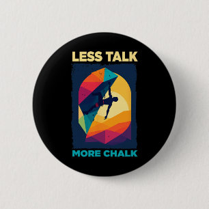 Macaron Rond 5 Cm Bouldern Rétro Escalade Alpinisme Bloc
