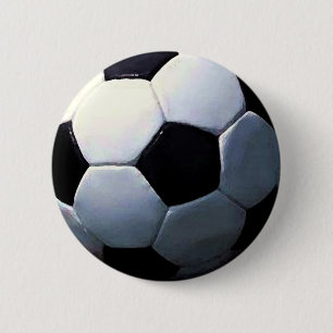 Macaron Rond 5 Cm Boule de football