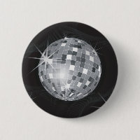 boule disco argent