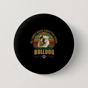 Macaron Rond 5 Cm Bouledogue créé