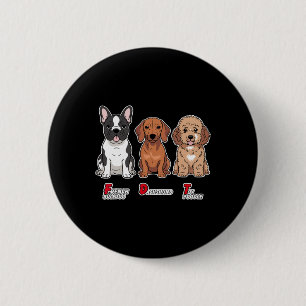 Macaron Rond 5 Cm Bouledogue français Dachshund Toy Poodle Drôle Sub