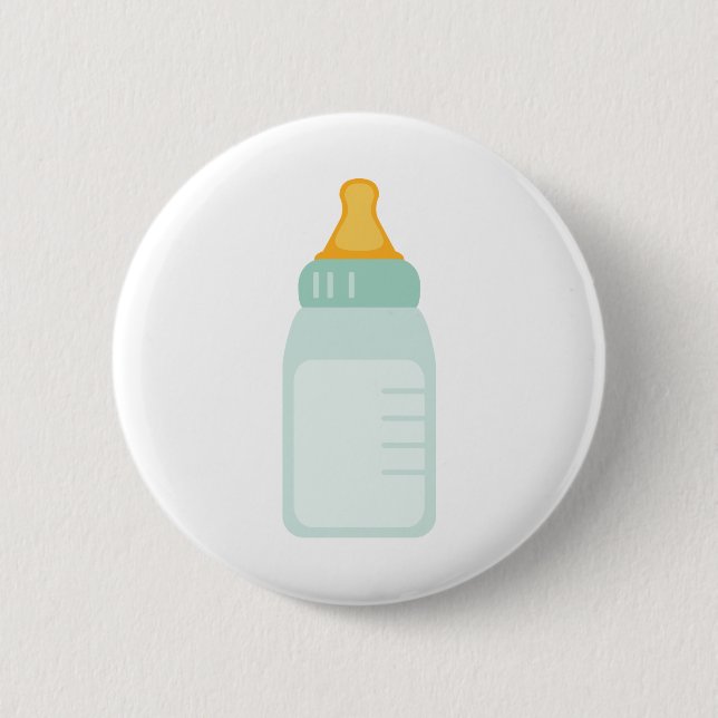 Macaron Rond 5 Cm Bouteille pour bébé (Devant)