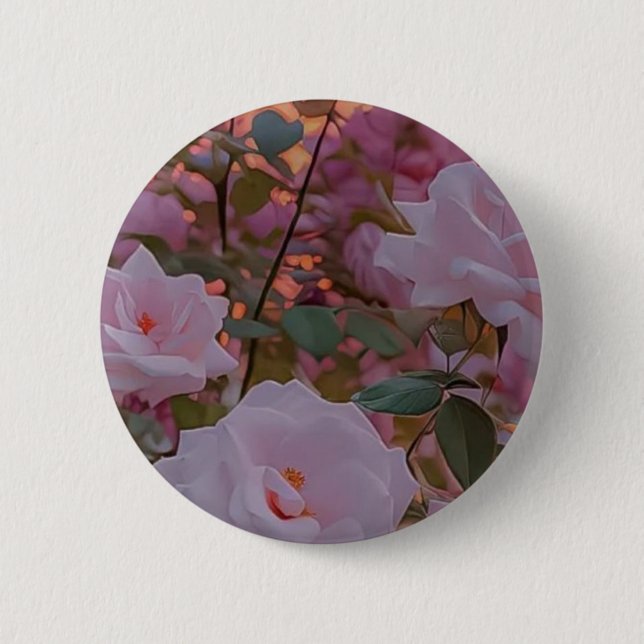 Macaron Rond 5 Cm Bouton (Devant)