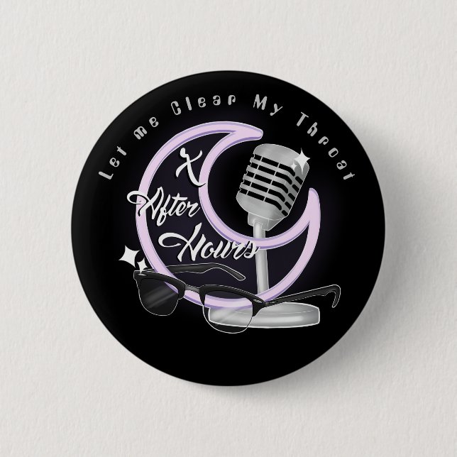 Macaron Rond 5 Cm Bouton (Devant)