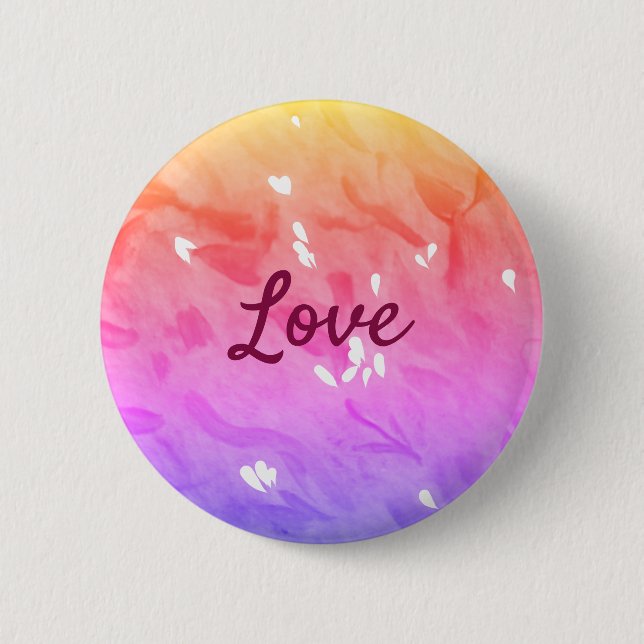 Macaron Rond 5 Cm Bouton (Devant)
