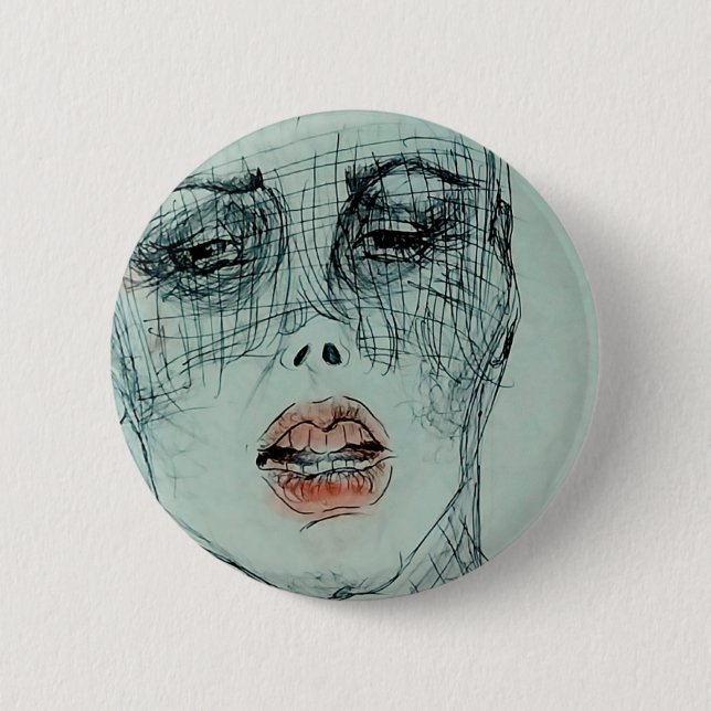 Macaron Rond 5 Cm Bouton (Devant)