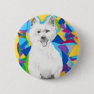 Macaron Rond 5 Cm Bouton