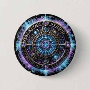 Macaron Rond 5 Cm Bouton