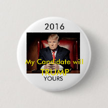 Bouton 2016 de Donald Trump Pinback