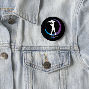 Macaron Rond 5 Cm Bouton à marque Logo Katie Keller-Nieman