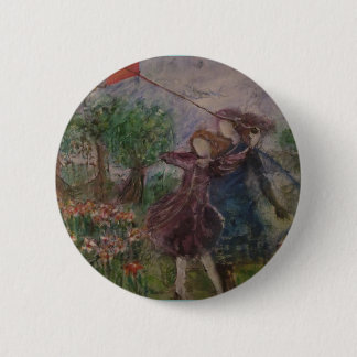 Macaron Rond 5 Cm Bouton "à parc"