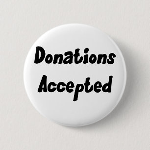 Macaron Rond 5 Cm Bouton admis par donations