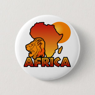 Macaron Rond 5 Cm Bouton Afrique