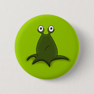 Macaron Rond 5 Cm Bouton Alien