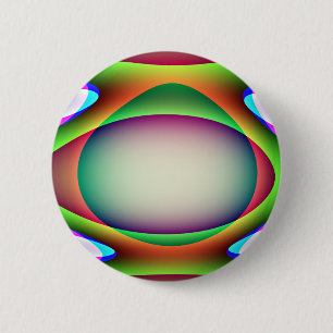 Macaron Rond 5 Cm Bouton Alien