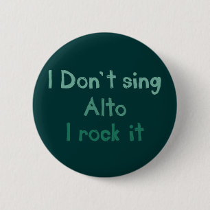Macaron Rond 5 Cm Bouton Alto Rock It