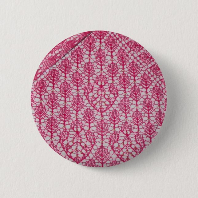 Macaron Rond 5 Cm Bouton américain de beauté sans texte (Devant)