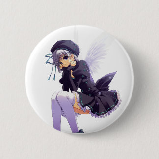 Macaron Rond 5 Cm Bouton ANIME