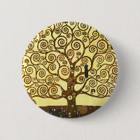 Bouton Arbre de vie de Gustav Klimt