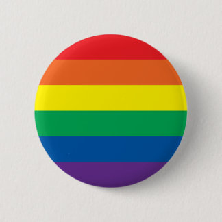 Macaron Rond 5 Cm Bouton Arc-en-ciel