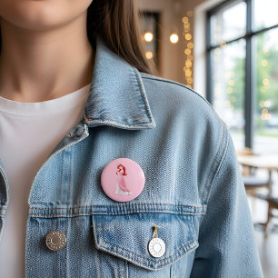 Macaron Rond 5 Cm Bouton Ariel