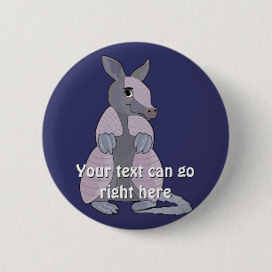 Macaron Rond 5 Cm Bouton Armadillo