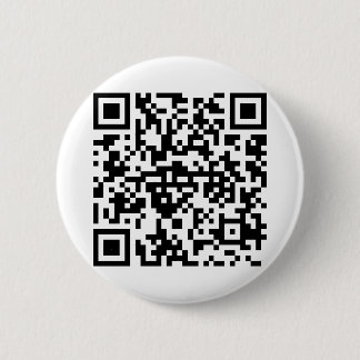 Macaron Rond 5 Cm Bouton avec des QR-Code