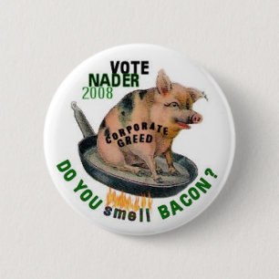 Macaron Rond 5 Cm Bouton avide de porc de Nader