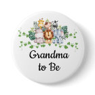 Bouton Baby shower Safari