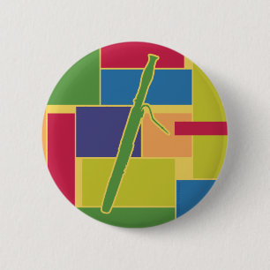 Macaron Rond 5 Cm Bouton Basson Colorblocks