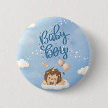 Bouton bébé garçon Roi Lion mignon