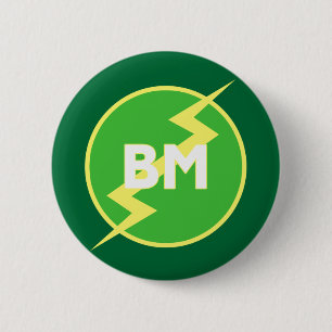 Macaron Rond 5 Cm Bouton Best Man