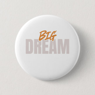 Macaron Rond 5 Cm Bouton Big Dream