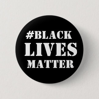 Macaron Rond 5 Cm Bouton Black Lives Matton