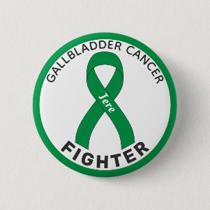 Macaron Rond 5 Cm Bouton blanc pour Lutter contre le cancer de la vé