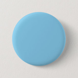 Macaron Rond 5 Cm Bouton Bleu Arrondi Bébé