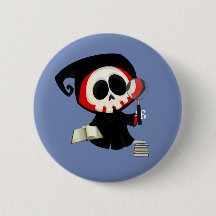 Bouton bleu de club de lecture