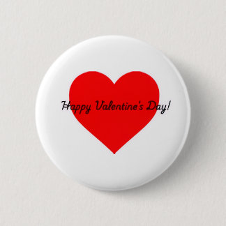Macaron Rond 5 Cm Bouton Bonne Saint-Valentin