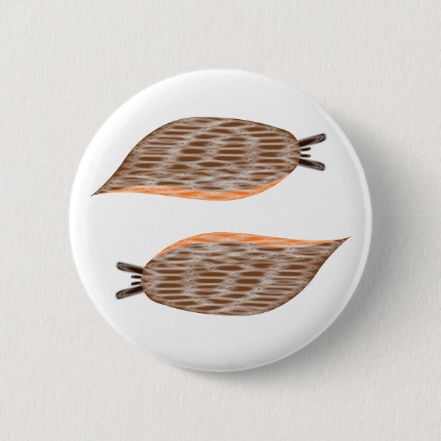 Macaron Rond 5 Cm Bouton Boues (Devant)