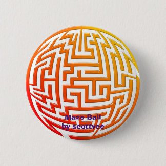 Macaron Rond 5 Cm Bouton - Boule Maze