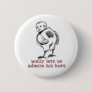 Macaron Rond 5 Cm Bouton Bouton Wally