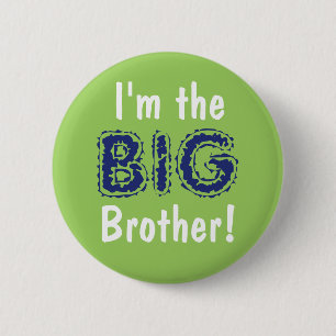 Macaron Rond 5 Cm Bouton/broche Big Brother