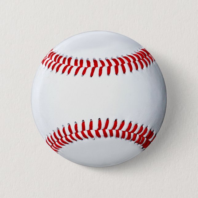 Macaron Rond 5 Cm Bouton cadeau de base-ball (Devant)