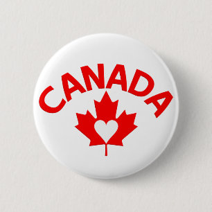 Macaron Rond 5 Cm Bouton Canada