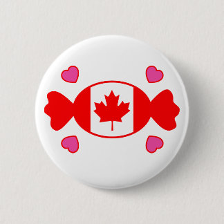 Macaron Rond 5 Cm Bouton canadien doux