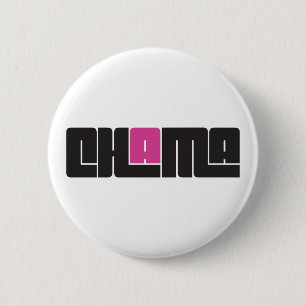 Macaron Rond 5 Cm Bouton Chama